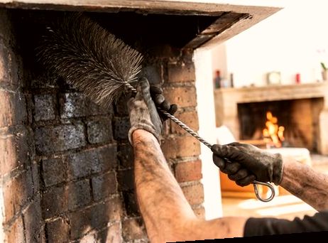 Detail pass on a firebox ahead of hearth masonry